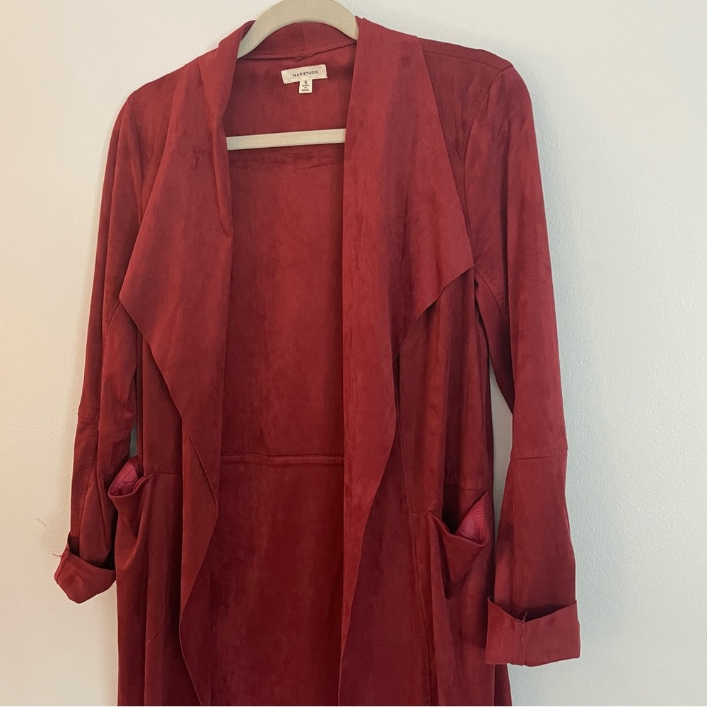 BURNT ORANGE LIGHTWEIGHT JACKET - Picture 3 of 6